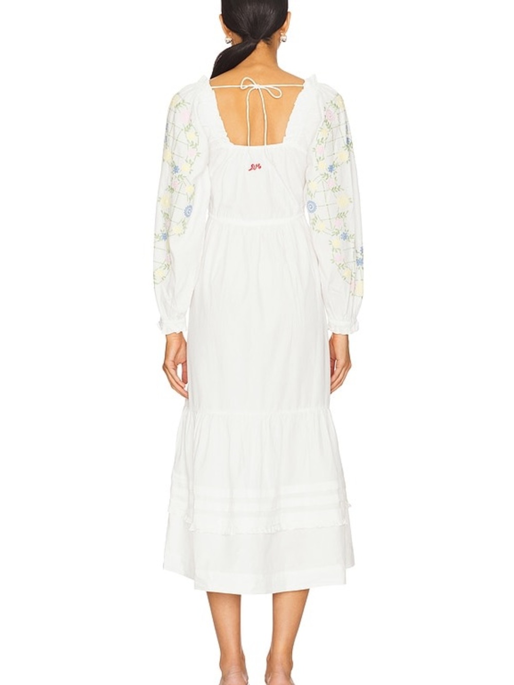 Damson Madder Junia Embroidered Dress View 3